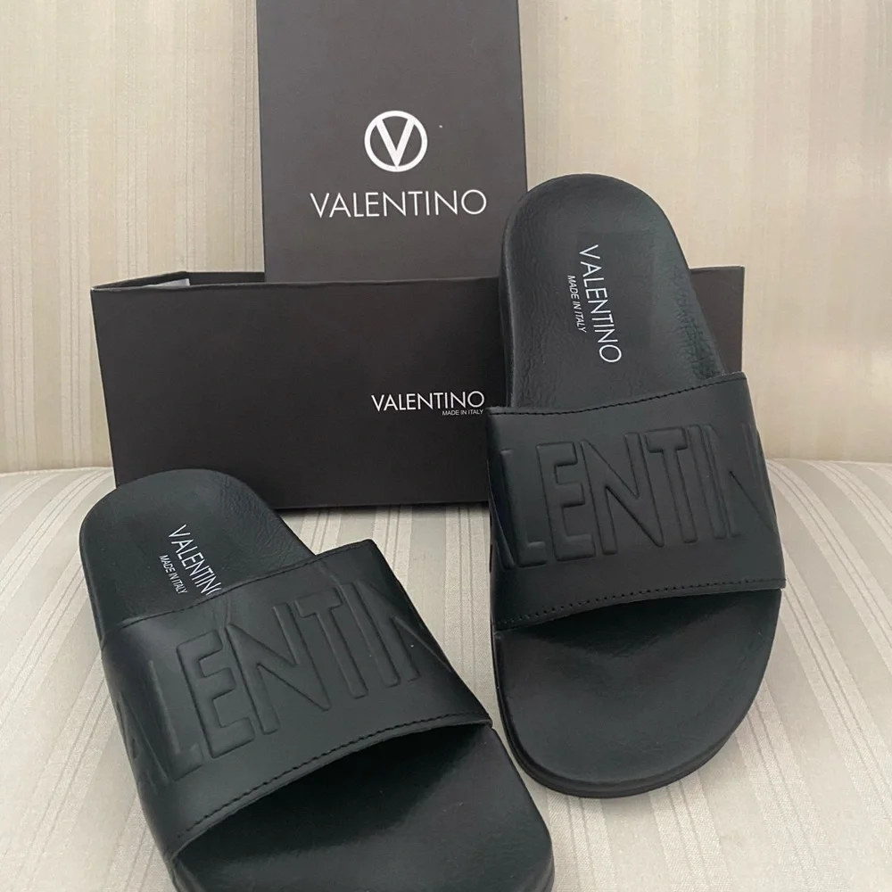 Valentino Moira Black Made In Italy W668LTH Value $379 Size 7 - Picture 4 of 6